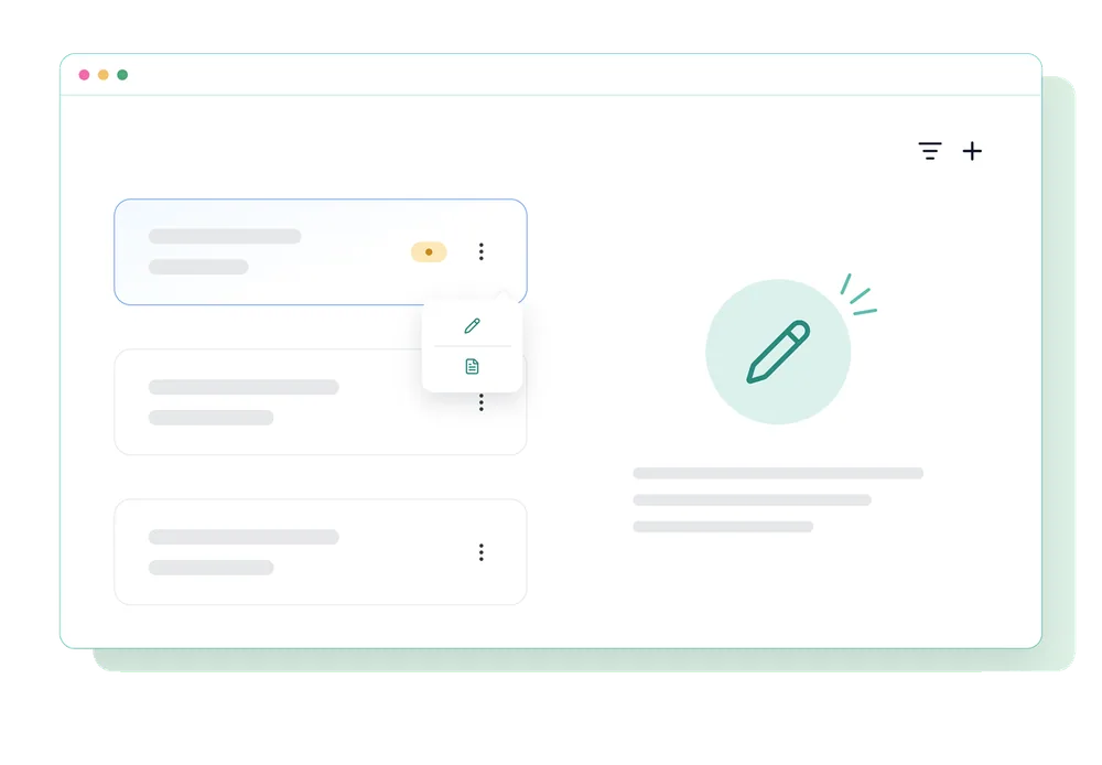Viewing and editing your care requests in the Hispir Care app
